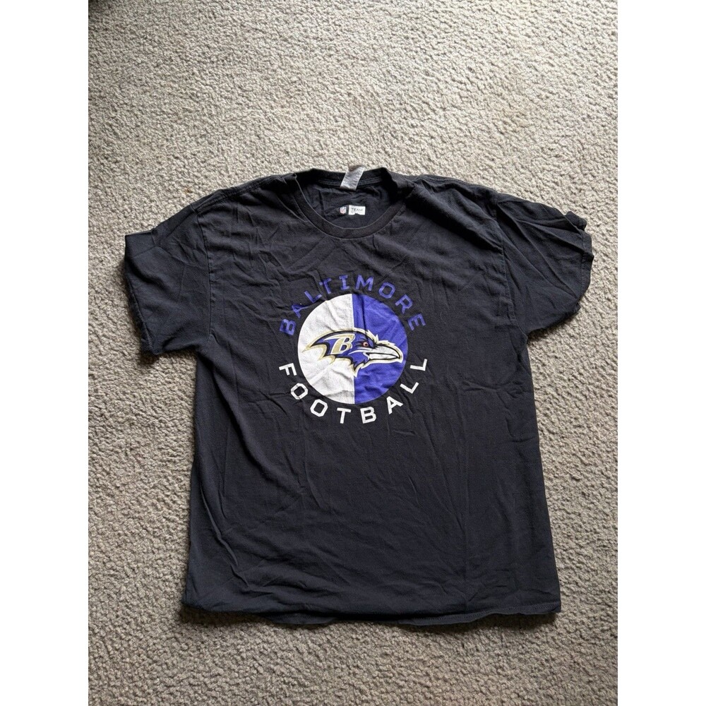 Baltimore Ravens NFL Football Graphic Shirt Men’s LARGE